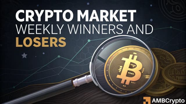 Crypto market's weekly winners and losers - OKB, PI, ADA, WLFI - AMBCrypto