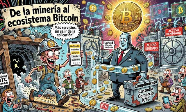 GoMining integra Uphold para ampliar sus servicios de Bitcoin en Estados Unidos - DiarioBitcoin
