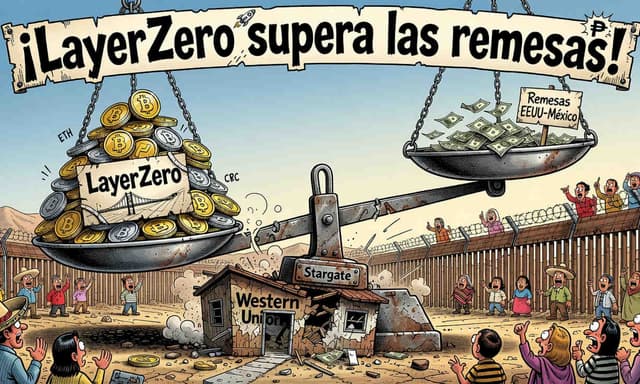 LayerZero supera el corredor de remesas más grande del mundo - DiarioBitcoin