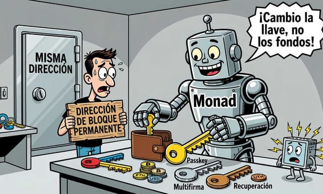 Monad propone wallets con recuperación y seguridad cuántica sin cambiar de dirección - DiarioBitcoin