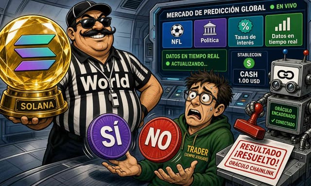 World lanzó en Solana un mercado de predicciones para más de 1 millón de usuarios - DiarioBitcoin