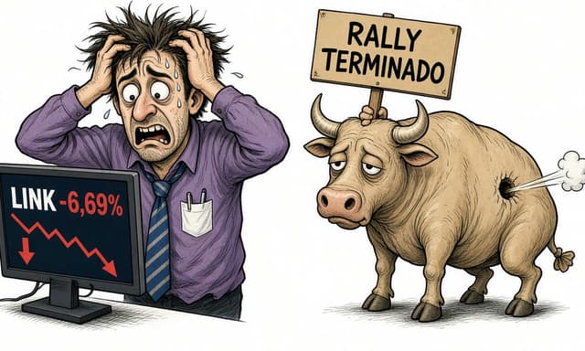 LINK cae un 6,69% y retorna a USD $11,81 tras agotarse su rally mensual del 41% - DiarioBitcoin