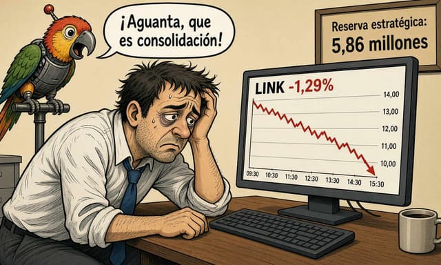 LINK consolida tras su rally mensual mientras el volumen se enfría el 13 de septiembre de 2026 - DiarioBitcoin