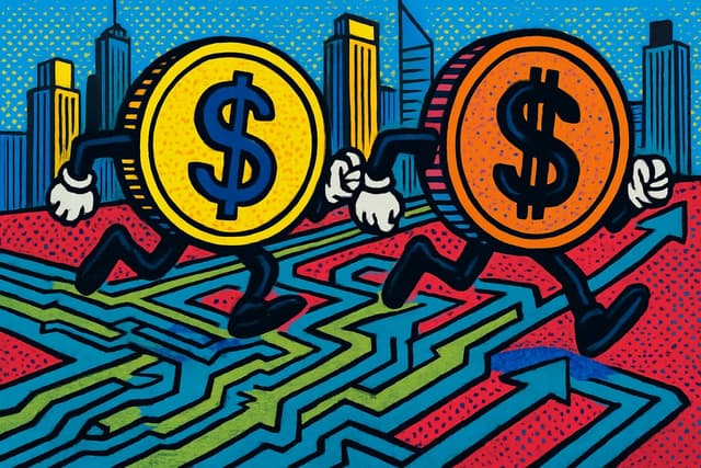 USDC Supera A Tether En Volumen, Según Datos De Visa