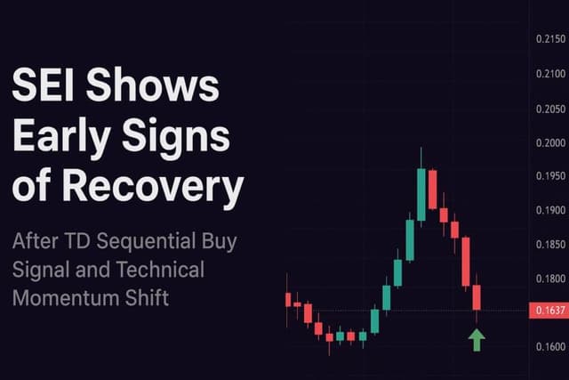 SEI Shows Early Signs of Recovery After TD Sequential Buy Signal and Technical Momentum Shift