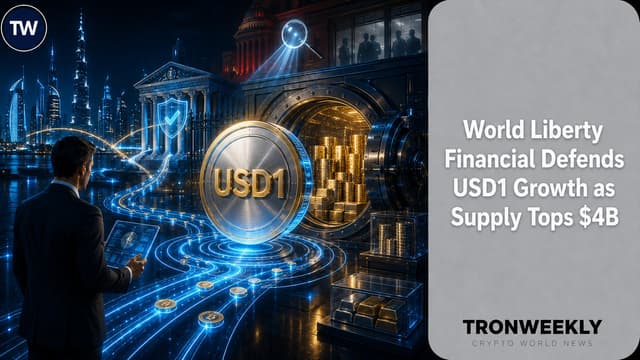 World Liberty Financial Defends USD1 Growth As Supply Tops $4B