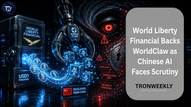 World Liberty Financial Backs WorldClaw As Chinese AI Faces Scrutiny