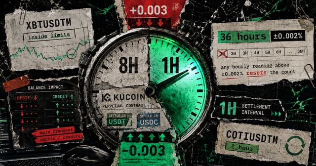 KuCoin’s new perp rule can turn one funding-rate extreme into 36 hours of hourly settlements