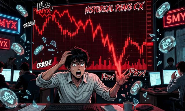 $MYX cae 25% en 24 horas: ¿oportunidad de compra o trampa mortal? - DiarioBitcoin