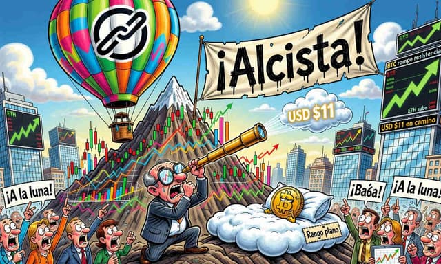 Chainlink despierta: analista ve un objetivo de USD $11 y el token sube 6% - DiarioBitcoin