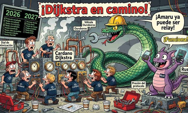 Cardano acelera hacia la era Dijkstra: dos fases y nodos alternativos en camino - DiarioBitcoin