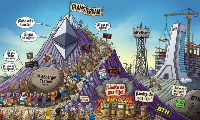 Ethereum lanza testnet Platåberget para pruebas públicas de Glamsterdam - DiarioBitcoin