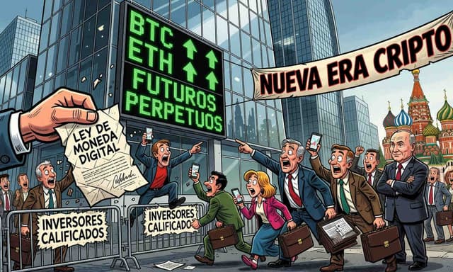 La Bolsa de Moscú lanzará futuros perpetuos de Bitcoin y Ethereum en septiembre - DiarioBitcoin