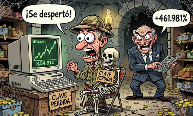 Cartera de Bitcoin dormida desde 2011 despierta con ganancia de 462.000% - DiarioBitcoin