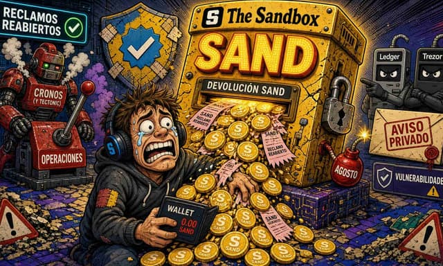 The Sandbox reabre pagos por SAND tras un exploit de agosto - DiarioBitcoin