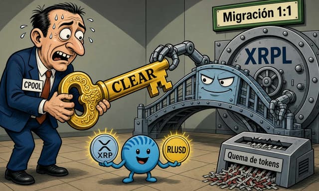 Clearpool propone migrar CPOOL a CLEAR y llevar sus préstamos institucionales a XRPL - DiarioBitcoin