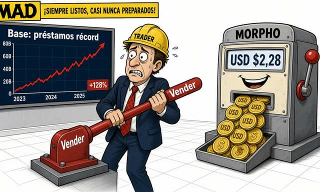 MORPHO cede un 1,65% este 12 de septiembre mientras el mercado digiere la expansión de Coinbase en Brasil - DiarioBitcoin
