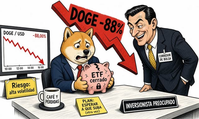 Dogecoin (DOGE) resiste en $0,084 este 13 de septiembre de 2026 mientras el cierre del ETF de Bitwise pesa sobre el sentimiento - DiarioBitcoin