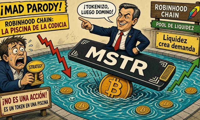 Memecoin STRATEGY alcanza USD $7,2 millones al operar con MSTR tokenizado - DiarioBitcoin