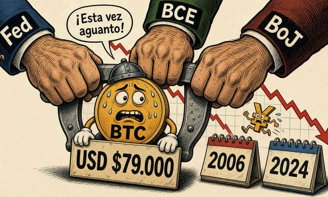 Bitcoin enfrenta su mayor riesgo macro desde 2006 por el giro de tres bancos centrales - DiarioBitcoin
