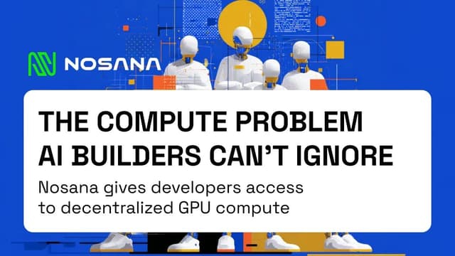 AI may be easy to prototype, but real products need reliable GPU access. See how decentralized compute and Nosana help builders move beyond demos.