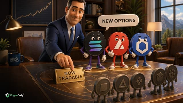 Schwab Plans SOL, AVAX and LINK Crypto Trading