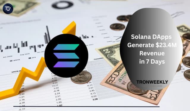 Solana DApps Generate $23.4M Revenue In 7 Days Positive Strong
