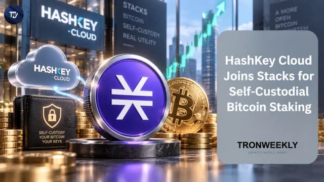 Bitcoin Staking Moves Ahead With HashKey Cloud And Stacks