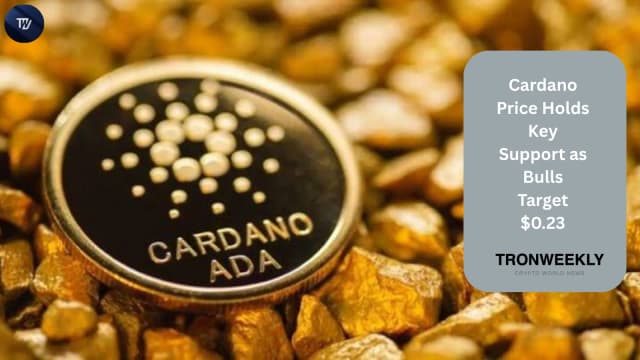 Cardano Price Targets $0.23 As Bulls Hold Key Support
